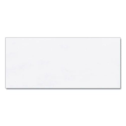 Universal Open-side Business Envelope #10 Commercial Flap Diagonal Seam Gummed Closure 4.13 X 9.5 White 500/box - Office - Universal®