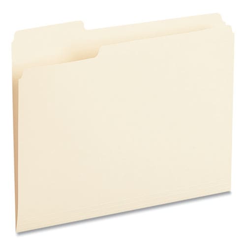 Universal Top Tab File Folders 1/3-cut Tabs: Left Position Letter Size 0.75 Expansion Manila 100/box - School Supplies - Universal®