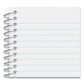 Universal Wirebound Memo Book Narrow Rule Orange Cover 5 X 3 50 Sheets 12/pack - Office - Universal®