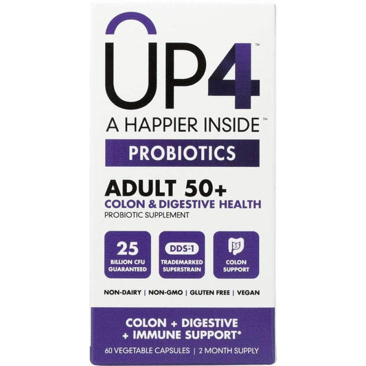 UP4 Up4 Probiotics With Dds -1 Senior Capsules, 60 Caps