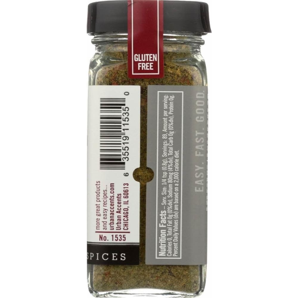 URBAN ACCENTS Urban Accents Argentina Steak Rub Seasoning, 2.5 Oz