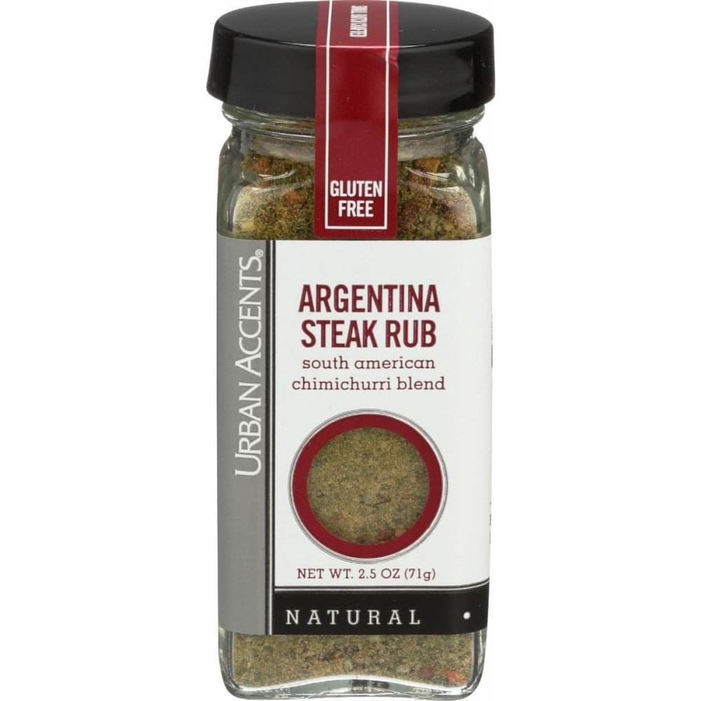 URBAN ACCENTS Urban Accents Argentina Steak Rub Seasoning, 2.5 Oz