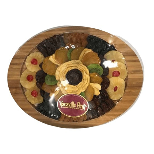 Vacaville Fruit Company Oval Dried Fruit Tray, 36 Ounce - ShelHealth.Com
