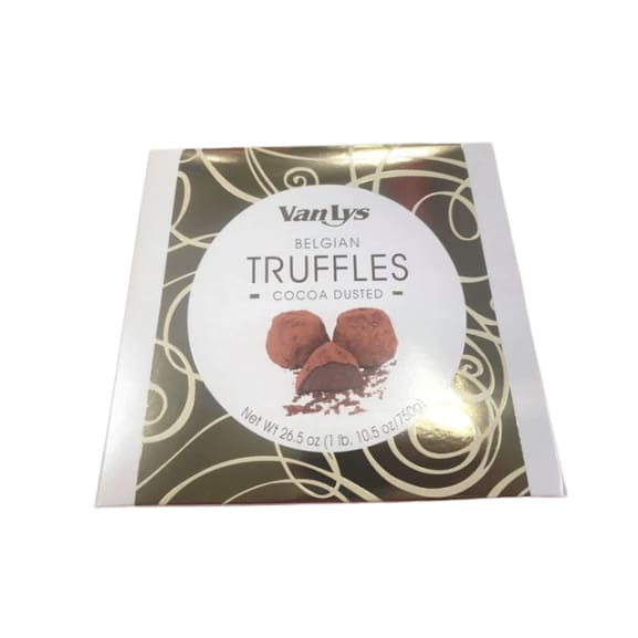 Van Lys Belgian Truffles Cocoa Dusted, 26.5 oz. - ShelHealth.Com