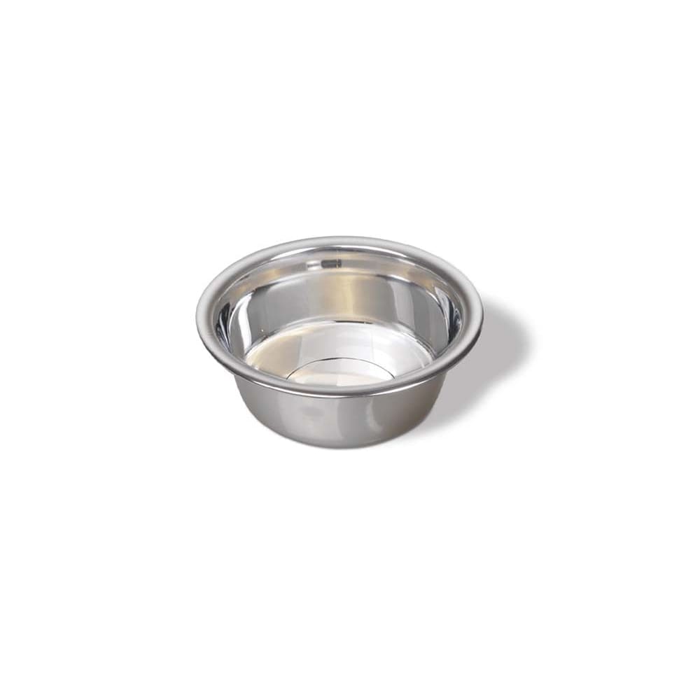 Van Ness Plastics Stainless Steel Dog Bowl Silver Small - Pet Supplies - Van Ness