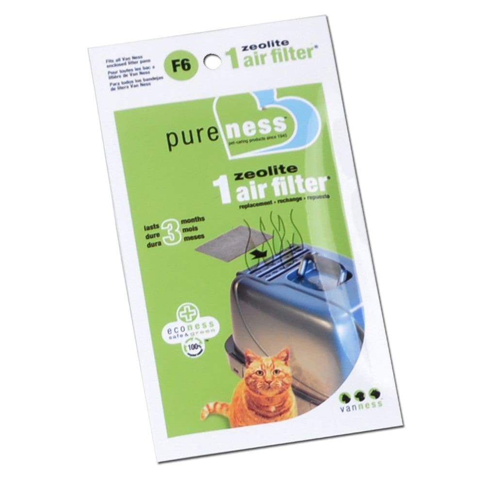 Van Ness Plastics Zeolite Air Filter Replacement Cartridge Grey - Pet Supplies - Van Ness