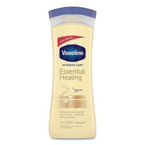 Vaseline Intensive Care Essential Healing Body Lotion With Vitamin E 10 Oz 6/carton - Janitorial & Sanitation - Vaseline®