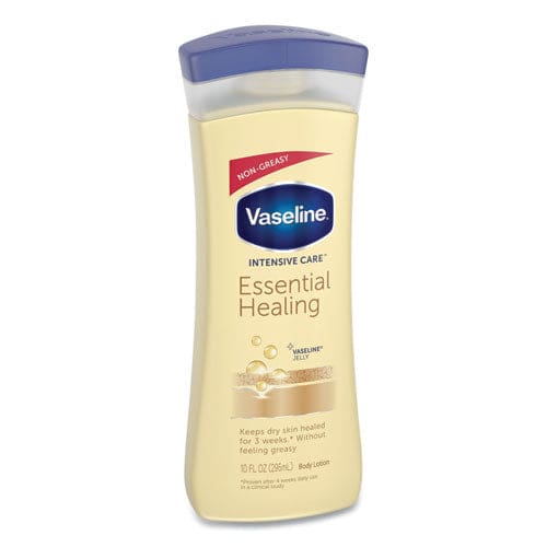 Vaseline Intensive Care Essential Healing Body Lotion With Vitamin E 10 Oz 6/carton - Janitorial & Sanitation - Vaseline®