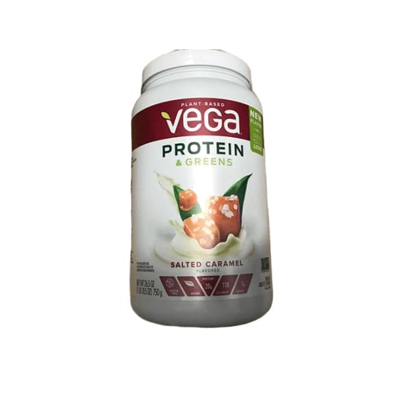 Vega Salted Caramel Flavored Protein & Greens Shake, 26.5 oz. - ShelHealth.Com