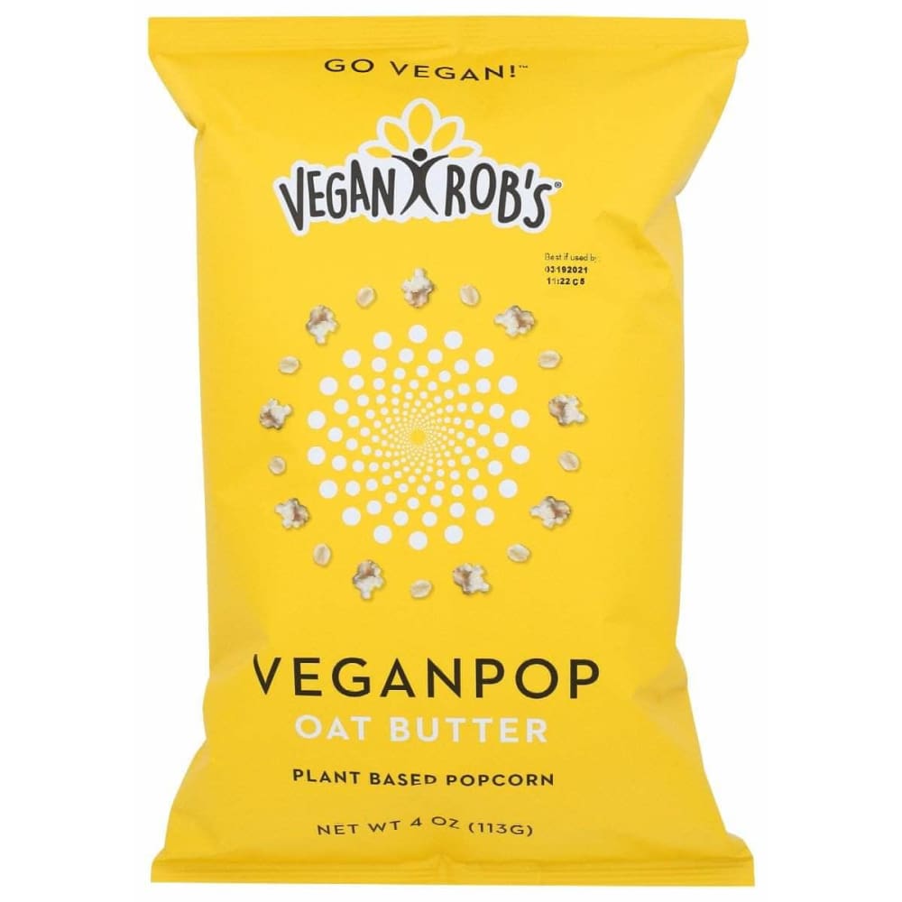 VEGANROBS Veganrobs Popcorn Oat Butter, 4 Oz