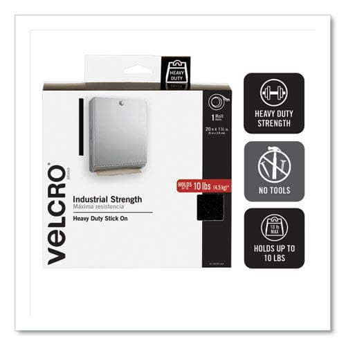 VELCRO Brand Industrial-strength Heavy-duty Fasteners 2 X 4 Ft White - Office - VELCRO® Brand