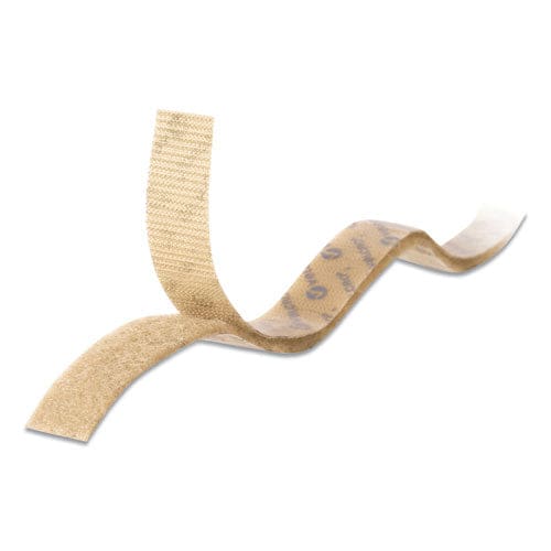 VELCRO Brand Sticky-back Fasteners With Dispenser Removable Adhesive 0.75 X 15 Ft Beige - Office - VELCRO® Brand