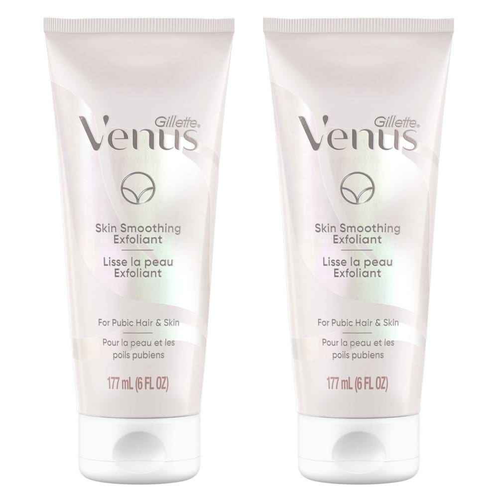 Venus Skin-Smoothing Exfoliant for Pubic Hair & Skin (6 fl. oz. 2 pk.) - Razors Shaving & Hair Removal - Venus Skin-Smoothing