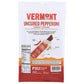 VERMONT SMOKE Vermont Smoke Uncured Pepperoni Turkey Sticks 6Ct, 6 Oz