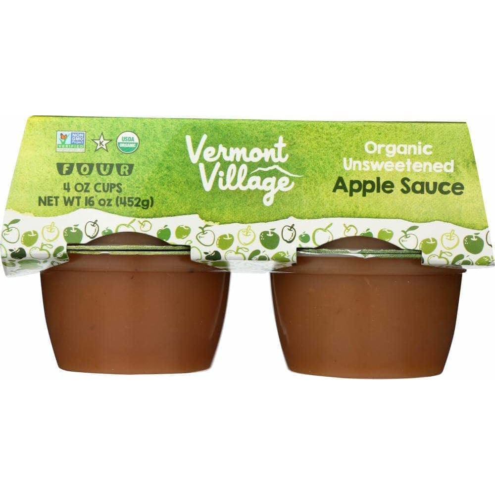 Vermont Village Vermont Village Cannery Organic Unsweetened Applesauce 4 Cups, 16 oz