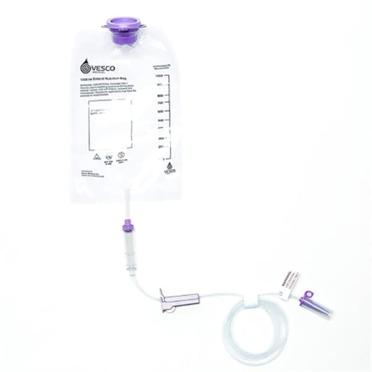 VESCO Gravity Feeding Set 1000Ml With Enfit Case of 30 - Item Detail - VESCO
