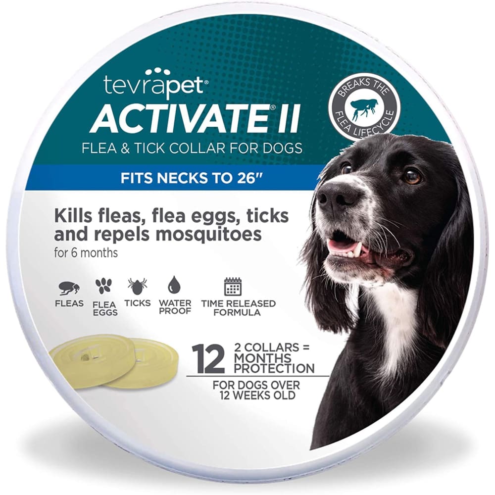 Vetality Protect Flea and Tick Dog Collar 2 Pack - Pet Supplies - Vetality