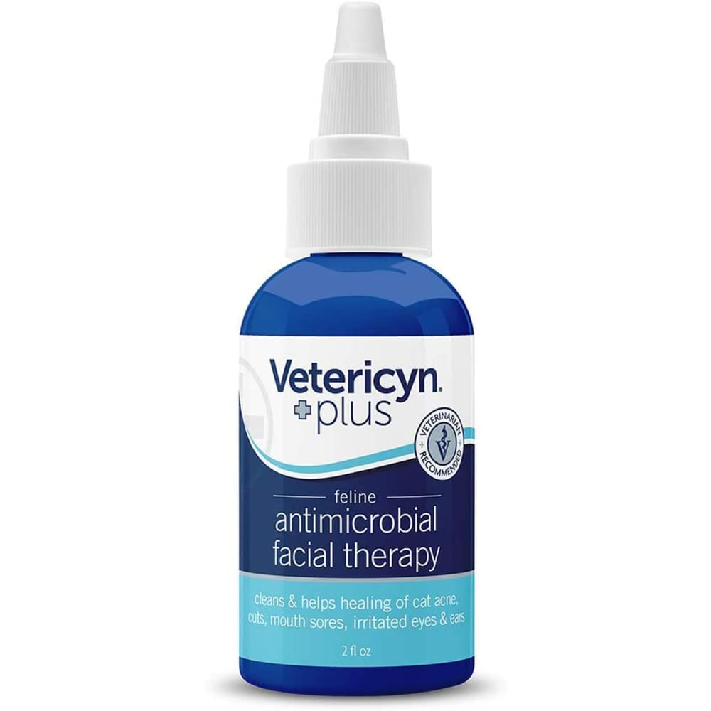 Vetericyn Plus Feline Antimicrobial Facial Therapy 2 fl. oz - Pet Supplies - Vetericyn