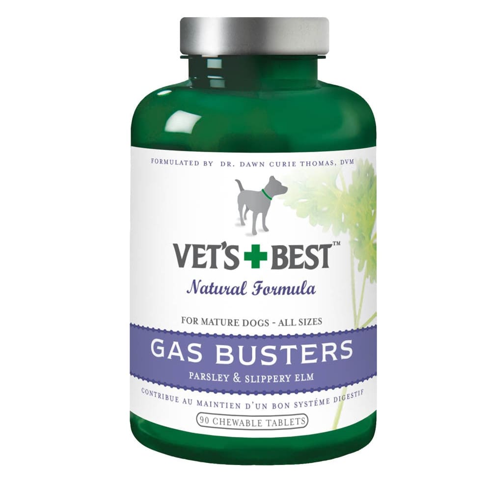 Vet’s Best Best Gas Busters Tablets 00 Count - Pet Supplies - Vets Best