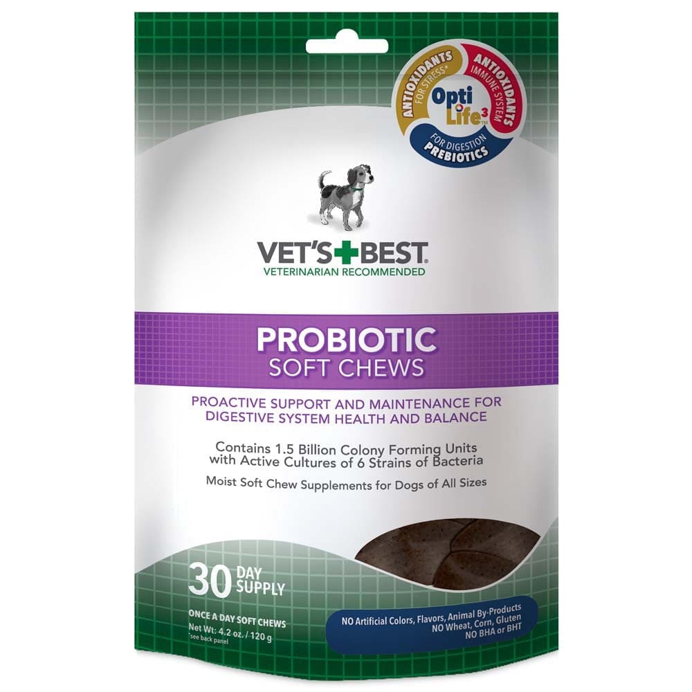 Vet’s Best Probiotic Soft Chews 1ea/4.2 oz - Pet Supplies - Vets Best