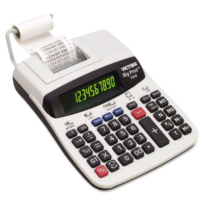 Victor 1310 Big Print Commercial Thermal Printing Calculator Black Print 6 Lines/sec - Technology - Victor®