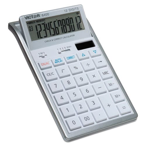 Victor 6400 Desktop Calculator 12-digit Lcd - Technology - Victor®