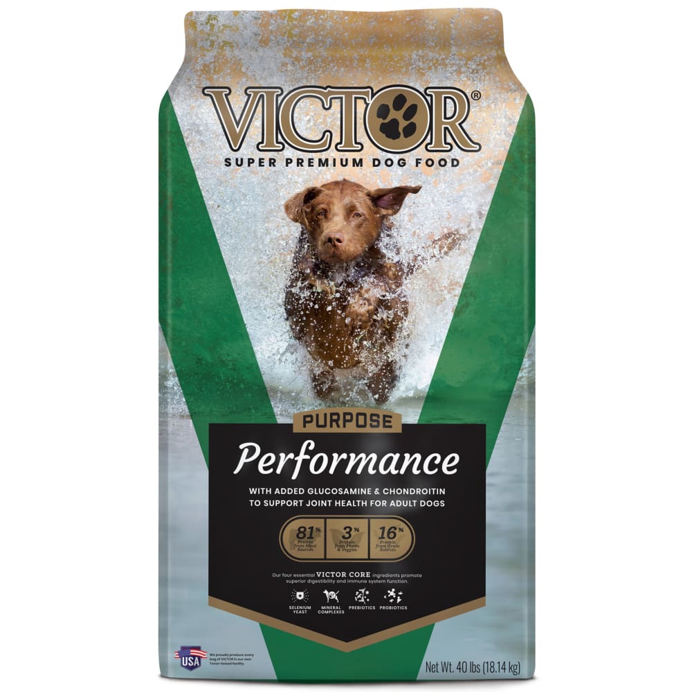 Victor Super Premium Dog Food Performance 40 lb - Pet Supplies - Victor Super