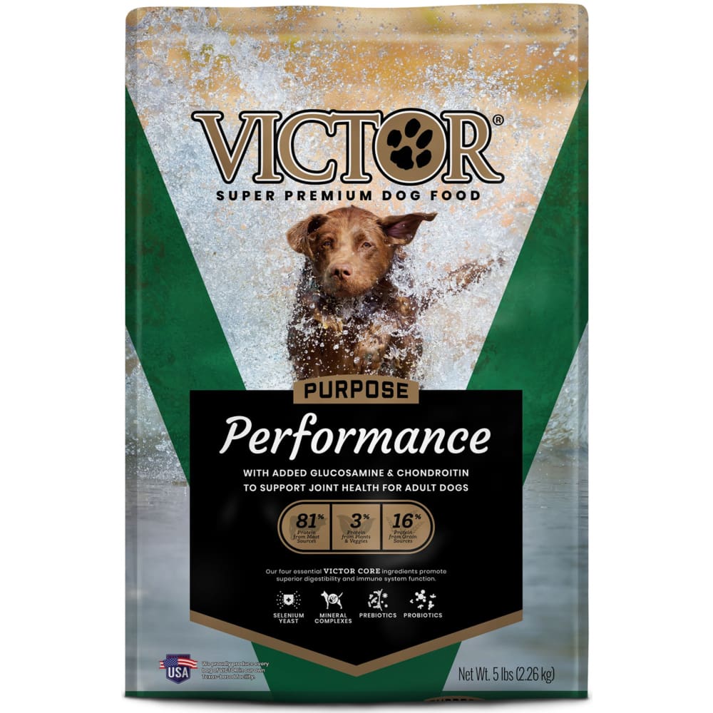 Victor Super Premium Dog Food Performance 5 lb ShelHealth
