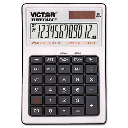 Victor Tuffcalc Desktop Calculator 12-digit Lcd - Technology - Victor®