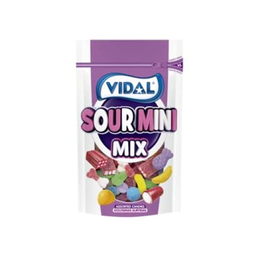 Vidal Sour Mini Mix Gummies 6.34 oz (180 g) - VIDAL