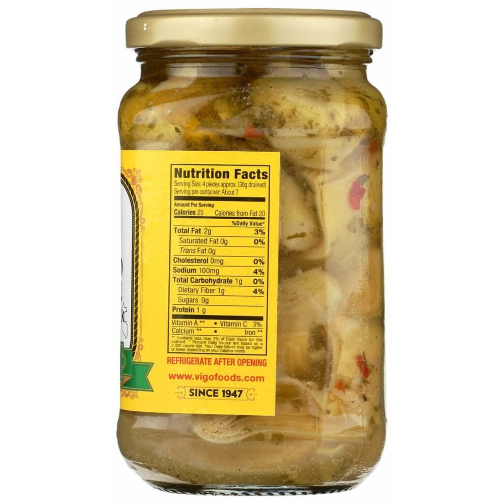 VIGO Grocery > Vegetables VIGO Artichoke Heart Mrntd, 12 oz