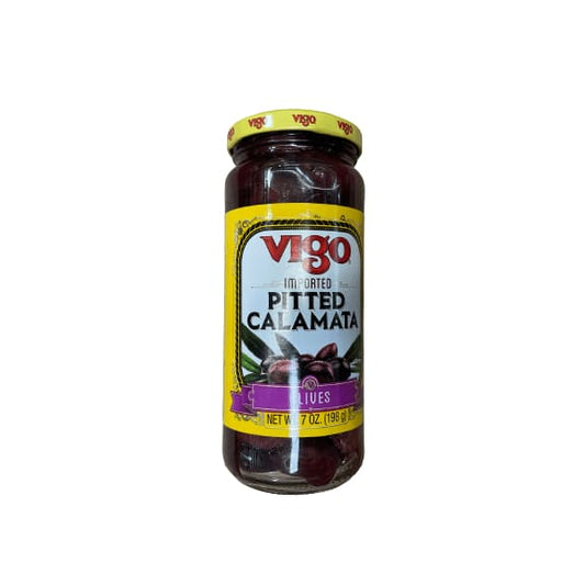 Vigo Vigo Imported Pitted Calamata Olives, 7 Oz
