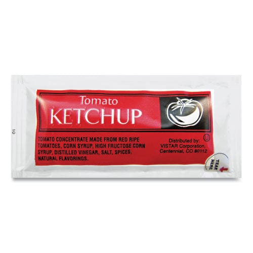 Vistar Condiment Packets Ketchup 0.25 Oz Packet 200/carton - Food Service - Vistar