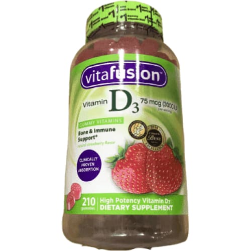 Vitafusion Extra Strength Vitamin D3 Gummies - 210 count - ShelHealth.Com