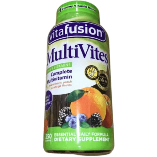 Vitafusion MultiVites Adult's Chewable Gummy Multivitamin , 250 ct. - ShelHealth.Com