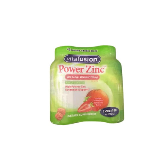 VitaFusion Vitafusion Power Zinc Twin Pack, 180 ct.