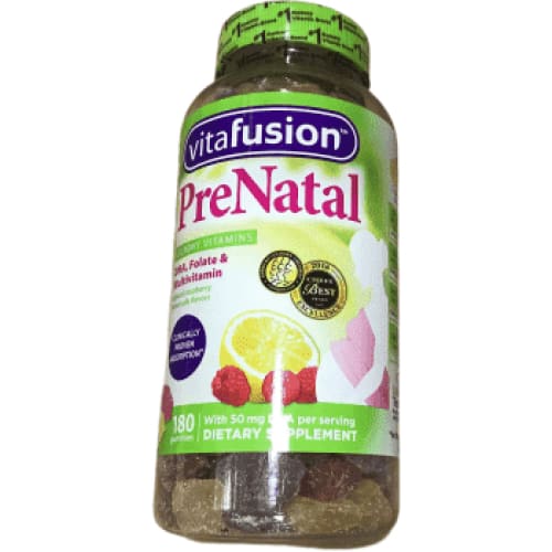Vitafusion Prenatal Gummies - 180 Count - ShelHealth.Com