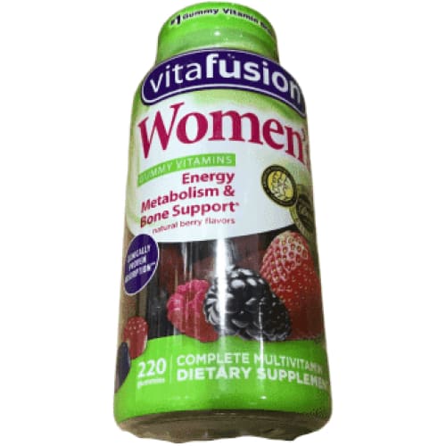 Vitafusion Women's Multivitamin Gummy 220 Count - ShelHealth.Com