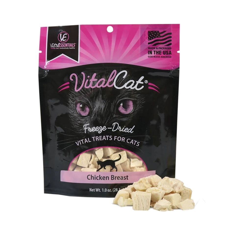 Vital Essentials Cat Freeze Dried Trout Chicken Breast 1Oz - Pet Supplies - Vital Essentials