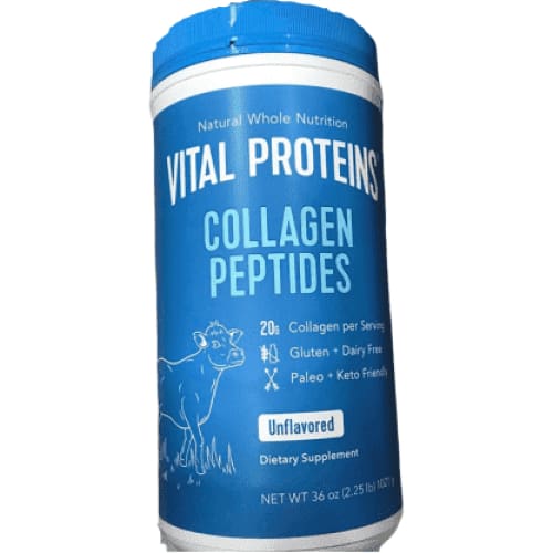 Vital Proteins Collagen Peptides Dairy Free, Unflavored, 36 oz - ShelHealth.Com