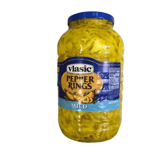 vlasic Banana Pepper Rings Mild, 128 oz. - ShelHealth.Com