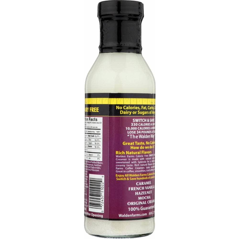 Walden Farms Walden Farms Calorie Free Sweet Cream Coffee Creamer, 12 oz