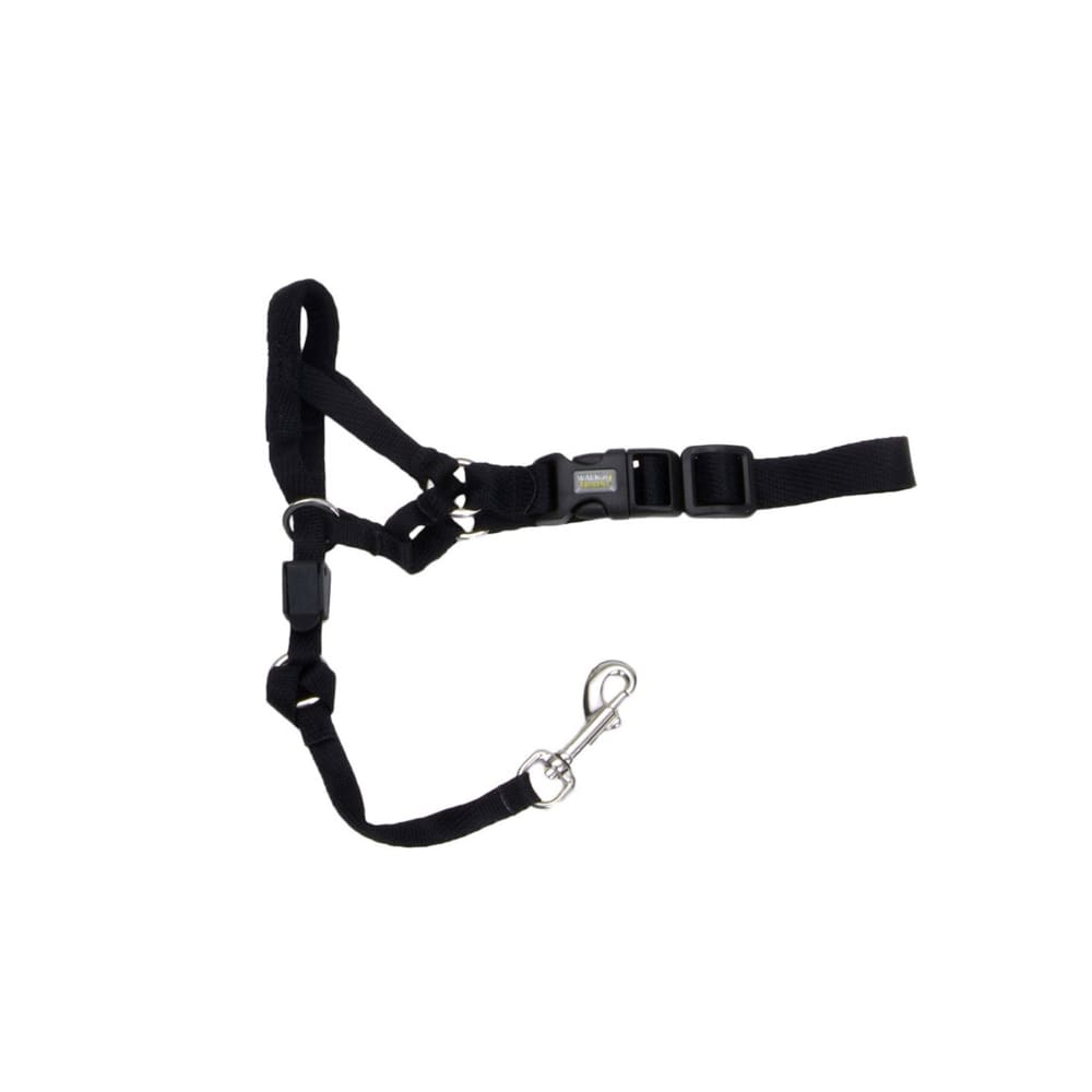 Walk ’n Train Dog Head Halter Black Medium - Pet Supplies - Walk