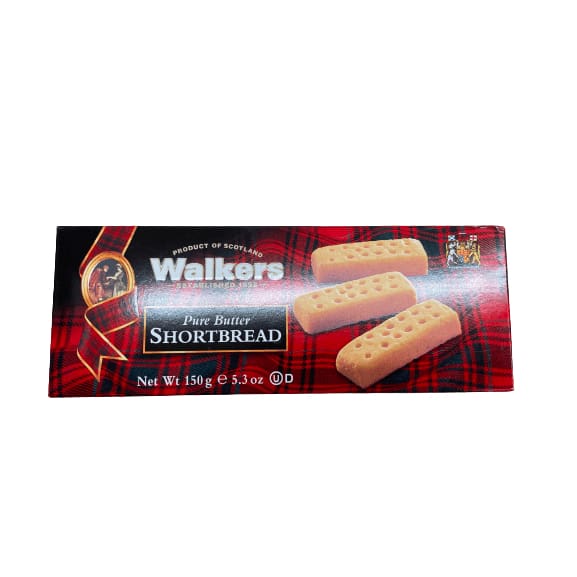 Walkers Pure Butter Shortbread Cookies, 5.3 Oz. ShelHealth