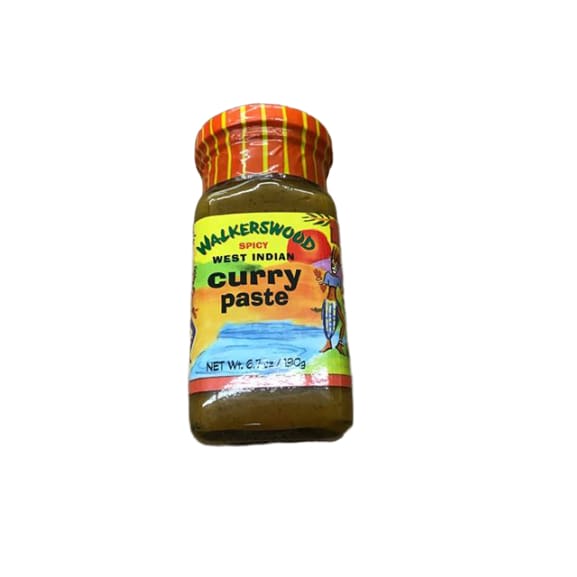 Walkerswood Spicy West Indian Curry Paste, 6.7 oz - ShelHealth.Com