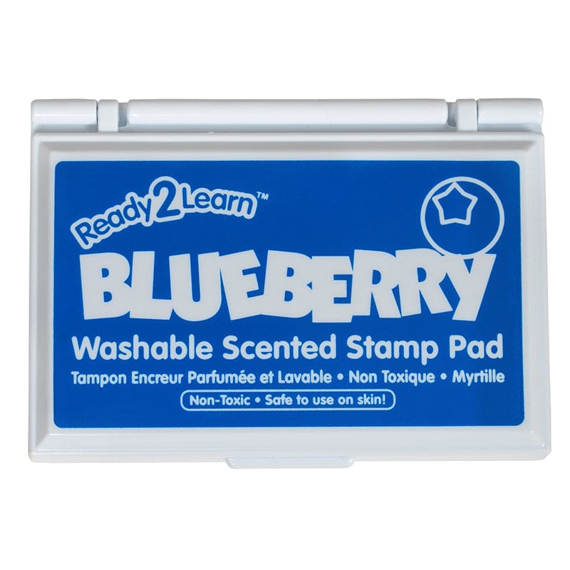 Wash Scent Stamp Pad Blue Blueberry (Pack of 8) - Stamps & Stamp Pads - Learning Advantage
