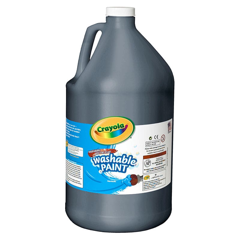Washable Paint Gallon Black - Paint - Crayola LLC