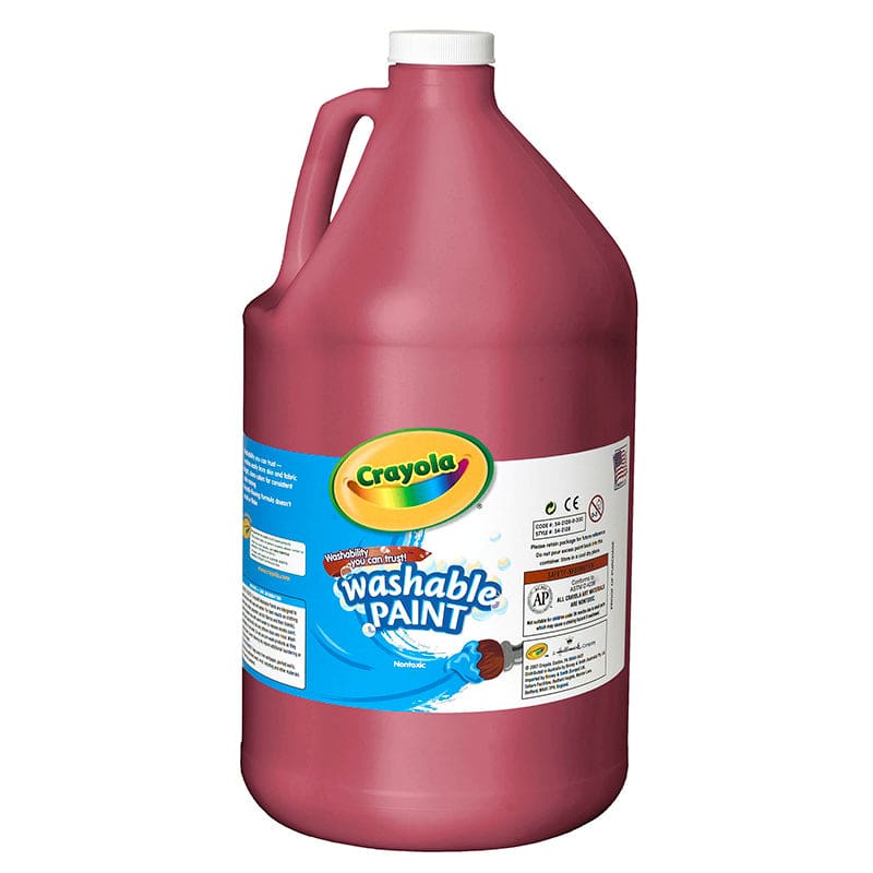 Washable Paint Gallon Red - Paint - Crayola LLC