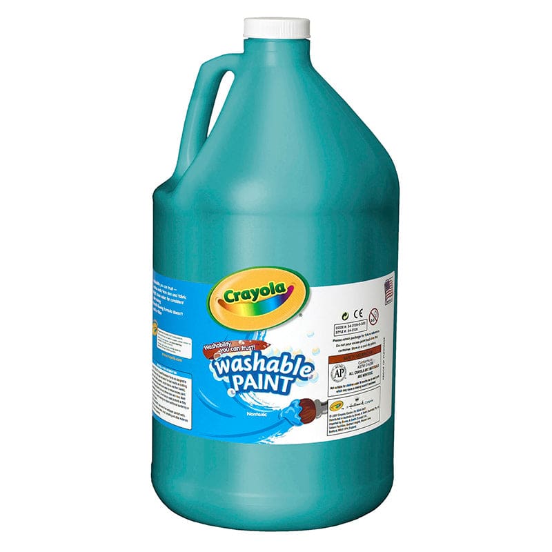 Washable Paint Gallon Turquoise - Paint - Crayola LLC