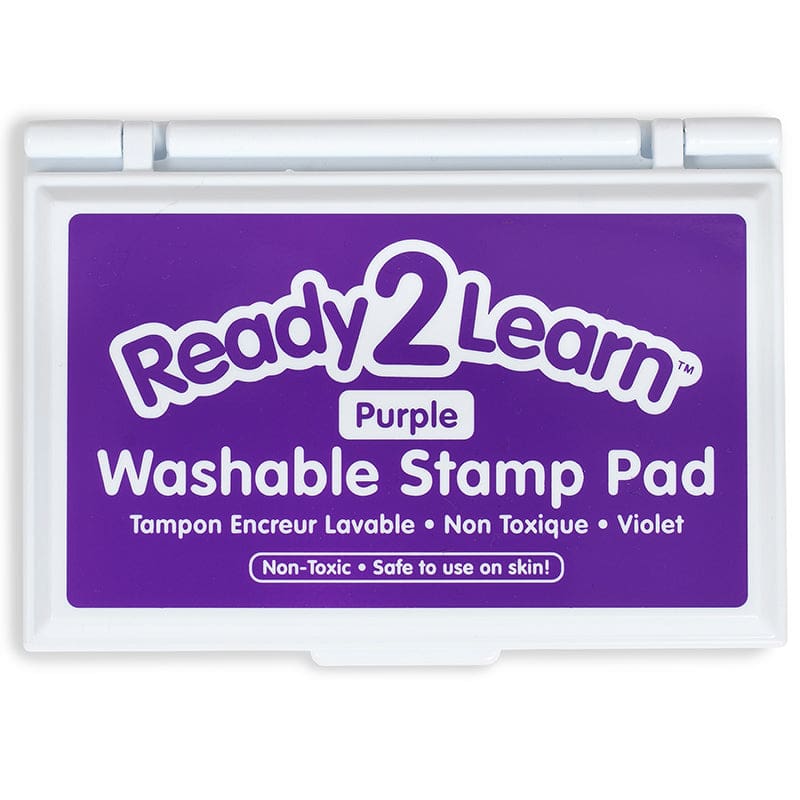 Washable Stamp Pad Purple (Pack of 8) - Stamps & Stamp Pads - Learning Advantage